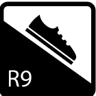 Anti-slip for shoes: R9